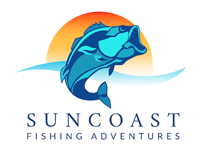 Suncoast fishing adventures logo